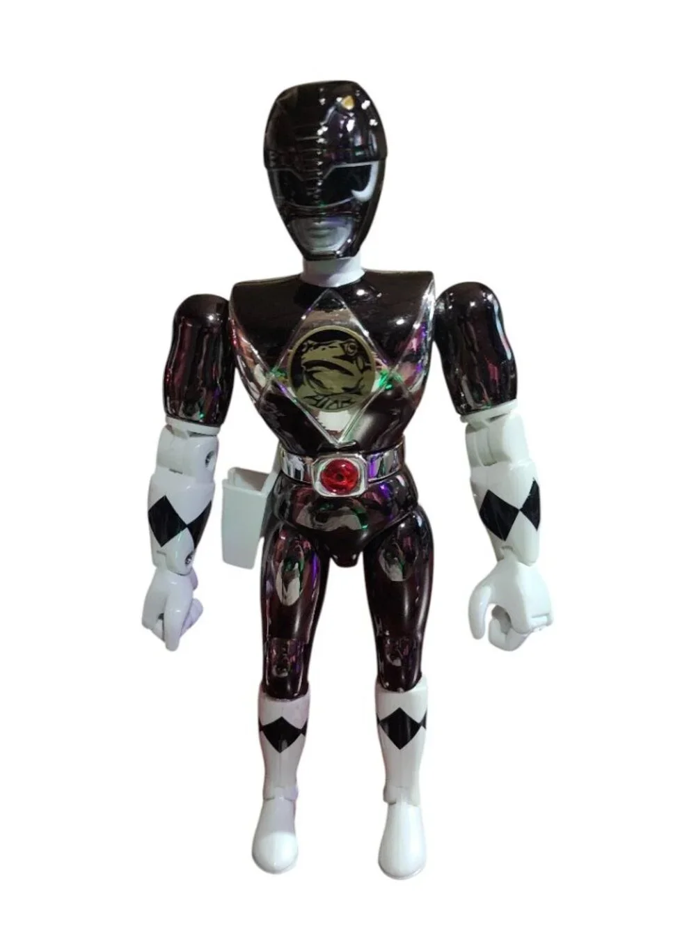 Black Metallic Power Ranger Figurine
